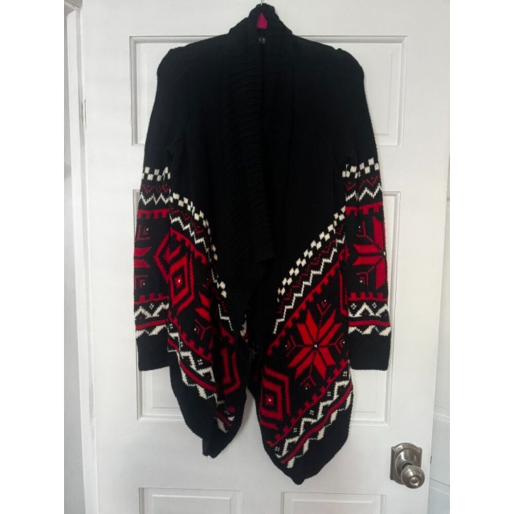 Ralph Lauren Fair Isle Cotton shawl-collar cardigan, Small.